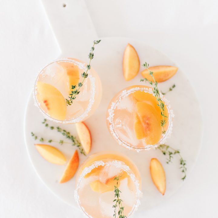 Peach Lemonade Spritzer