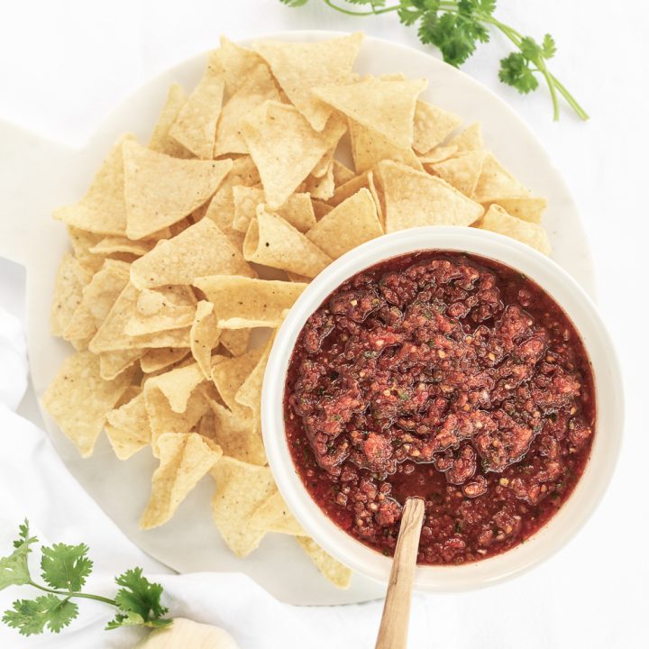Simple Homemade Fresh Tomato Salsa