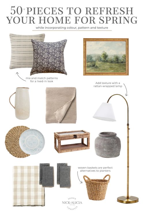 50+ Pieces to Refresh Your Home for Spring