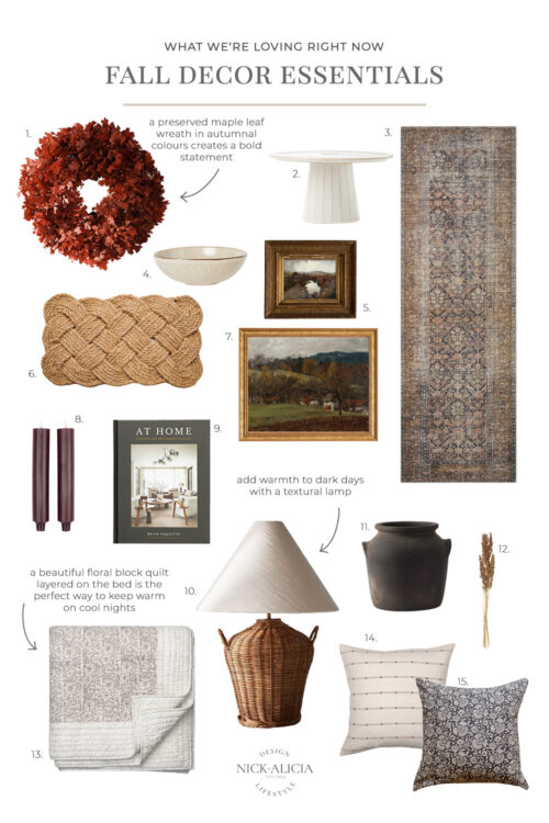 Fall Decor Essentials 2022