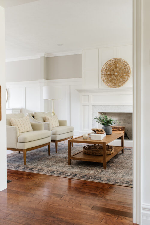 The Evolution of a Laid Back Living Room