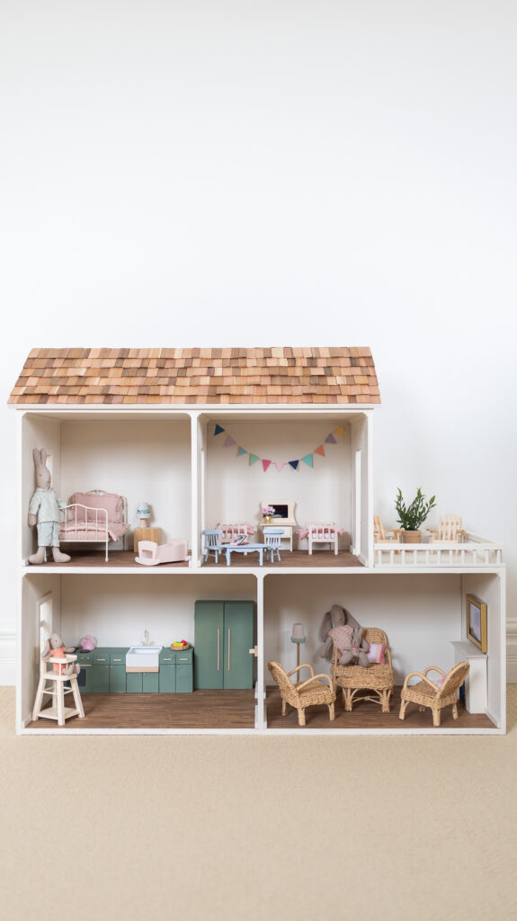 Diy Handmade Wooden Dollhouse Miniature House