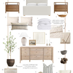 Primary Bedroom Design Plan