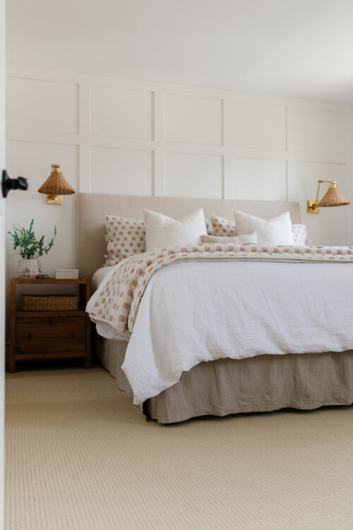 Neutral and Relaxed Primary Bedroom